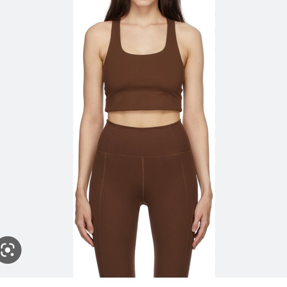 girlfriend collective Other - Girlfriend Collective Brown Sports Bra and Legging Set